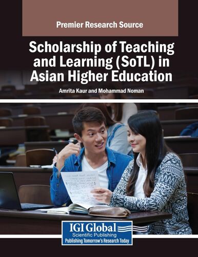 Scholarship Of Teaching And Learning (Sotl) In Asian Higher Education Paperback Book