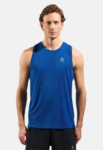 Odlo Débardeur De Running Zeroweight Chill-Tec Pour Homme, L, Blau