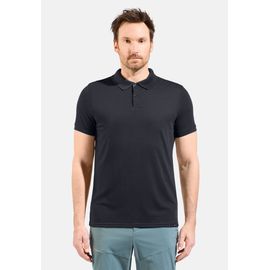 Odlo Polo En Fibres Naturelles Ascent Pour Homme, S, Noir