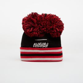 Bonnet Adidas X Avavav Pom Pom Beanie Black/ Better Scarlet Osfm