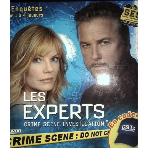 Jeu De Société Les Experts Crime Scène Investigation Edition : Tilsit 4 Enquêtes Pour 1 À 4 Joueurs Edition 2009