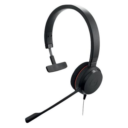 Jabra Evolve 20SE UC mono - Micro-casque - sur-oreille - filaire - USB-C, USB-A - isolation acoustique - Certifié Alcatel-Lucent, Certifié Avaya, Certifié pour Microsoft Teams, Cisco Certified...