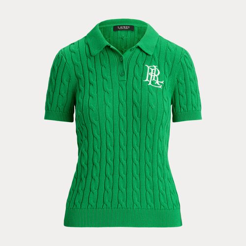 Pull Polo Torsadé En Coton