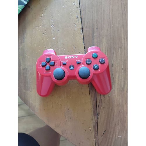 Manette console Ps 3 rouge