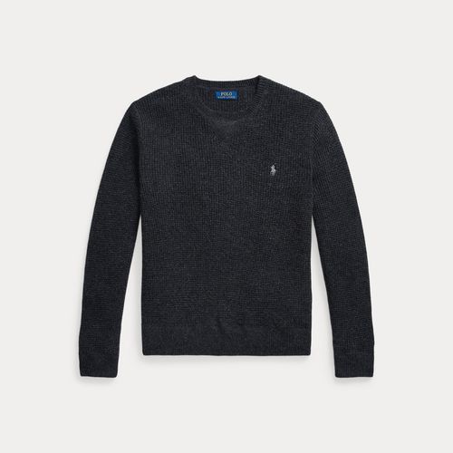 Pull En Laine Et Coton Tricot Gaufré