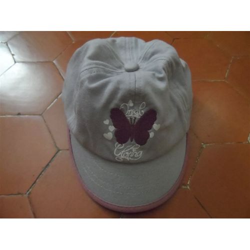 Casquette Jersey Coton Parme Vert Baudet