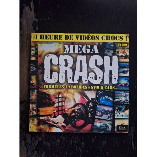 Cd rom Mega crash formules 1-bolides-stock cars
