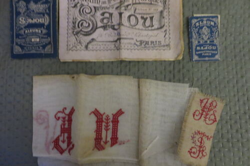 Lot Albums  Sajou  Mercerie  1889
