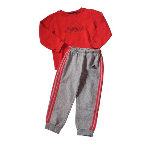Ensemble Gris Orange 2-3ans