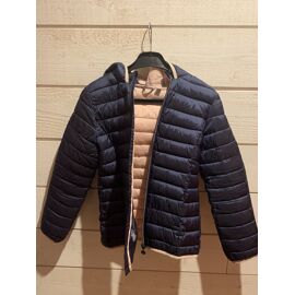 Blouson Okaidi Marron Taille 10 Ans - Style Parka, Doublure Coton, Occasion Très Bon état