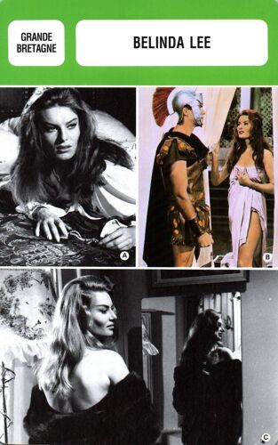 Fiche Monsieur Cinema Belinda Lee