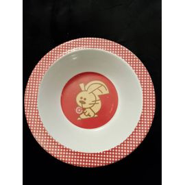 Assiette Creuse Colorée 12/18 Mois Dupuis 2011.