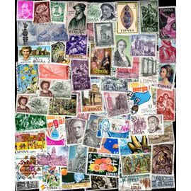 Espagne 1000 Timbres Différents