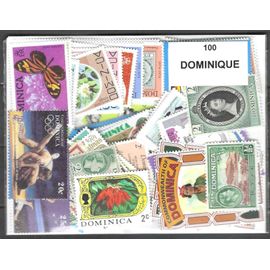 Dominique 100 Timbres Différents