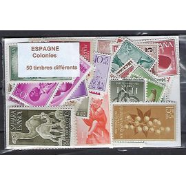 Espagne Colonies 50 Timbres Différents