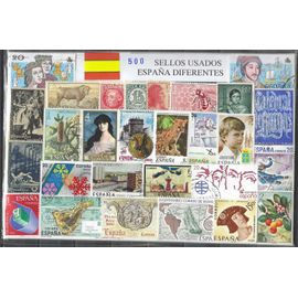 Espagne 500 Timbres Différents