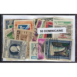 Dominicaine République 50 Timbres Différents