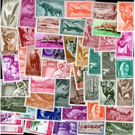 Espagne Colonies 500 Timbres Différents
