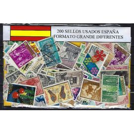 Espagne 200 Timbres Différents