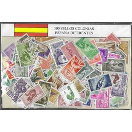 Espagne Colonies 300 Timbres Différents