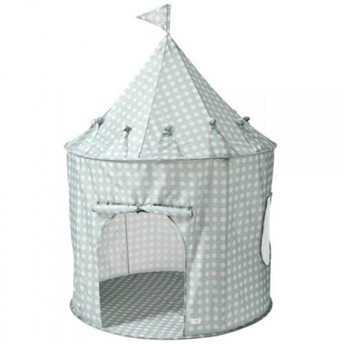Tente en tissu enfant vichi bleu