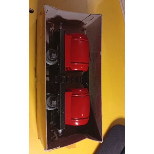 Train Jep Wagon Citerne Bi Double Transport De Vin En Boite-Jep