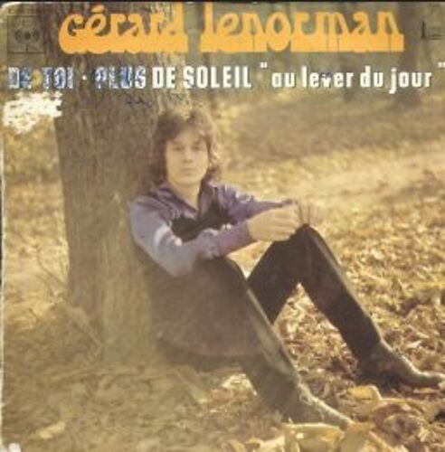 Gérard Lenorman 45t De Toi, Plus De Soleil