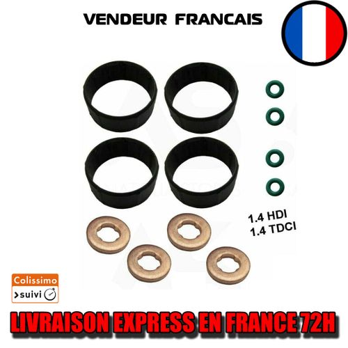 Kit Jeu Joint Injecteur 1.4 Tcdi Pour C1 C3 Fiesta 206, 207 2s6q9e568ab,1981.84
