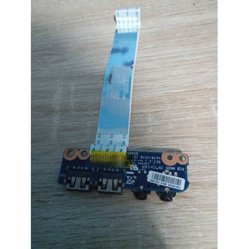 Carte USB + Audio Jack + nappe pour Acer Aspire V3-731 / V3-731G VA70