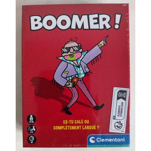 Jeu D Ambiance "Boomer !" - Who'S The Boomer ? Es Tu Calé Ou Complètement Largué ? Editeur Clementoni