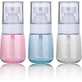 Vaporisateur de brume, flacon vaporisateur de voyage en plastique transparent réutilisable pour lotion de soin, maquillage, parfum, cosmétiques (30 ml)