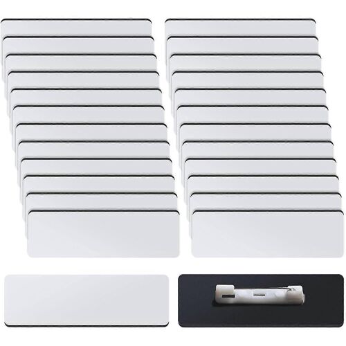 Pochette Pour Étiquette Nominative, Badge Horizontal, Clip Pour Étiquette Nominative 16