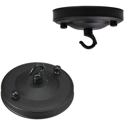 Lot De 2 Plaques De Plafond Pour Lustre Vintage 110 X 20 Mm, Support De Plaque De Suspension En Fer Rétro, Pour Lampe Suspendue, Pour Châssis De Toit