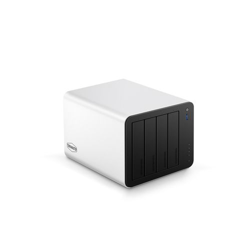 TERRAMASTER F4-425 Plus NAS - Stockage 4Baies, Intel N150 Quad-Core, 16GB DDR5, 2X 5GbE LAN, 3X Slots M.2, Serveur Multimédia et Collaboratif