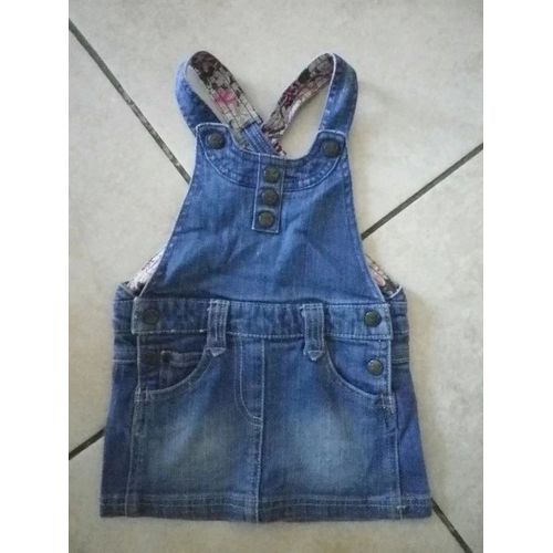 Robe Salopette En Jean Bébé 3 Mois.