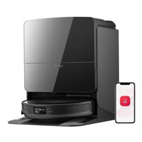 Robot aspirateur Roborock Saros 10R avec station multifonction noir