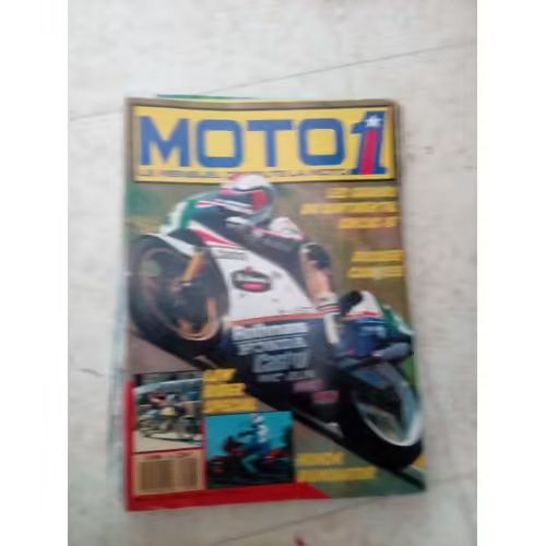 Moto 1 56 De 1987 Norton Rc588,Yamaha Yzr500, Honda Nx650 Dominator,Hassaine,Harley Custom Low Rider,Kawasaki 750 Turbo