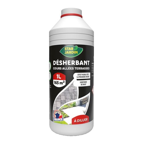 Désherbant Naturel Cours Allées Terrasses Concentré 1l (165m²) Starjardin