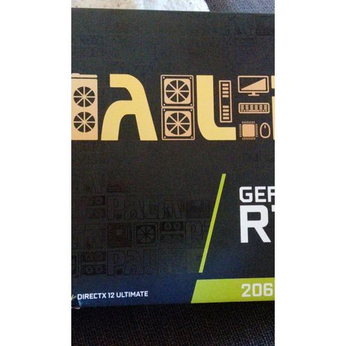 Carte graphiques Nvidia Palit geforce rtx 2060 dual 6G