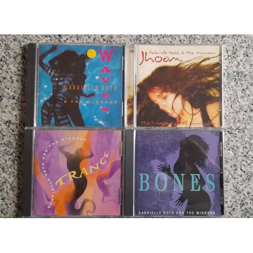 Lot De 4 Cd De Gabrielle Roth.