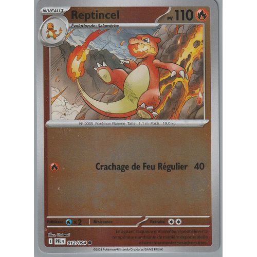 Carte Pokémon - Reptincel - 012/094 - Reverse - Flammes Fantasmagoriques