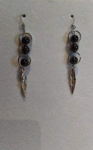 Boucles D'Oreilles En Pierres Naturelles