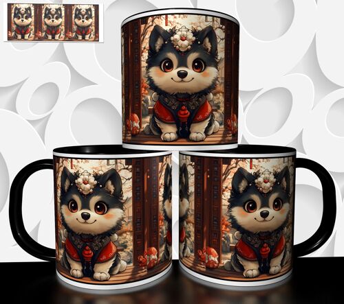 Mug Tasse À Café - Signe Astrologique Chinois Astrologie Chinoise Le Chien 4987