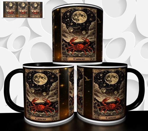 Mug Tasse À Café - Signe Astrologique Du Zodiaque Cancer 4966