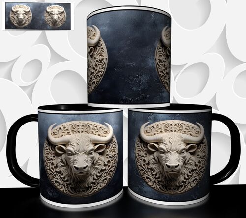 Mug Tasse À Café - Signe Astrologique Du Zodiaque Taureau 5033
