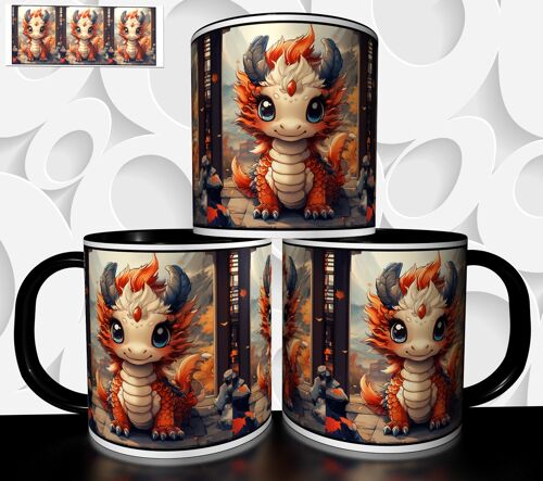 Mug Tasse À Café - Signe Astrologique Chinois Astrologie Chinoise Le Dragon 4988