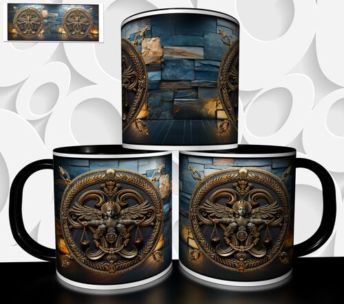 Mug Tasse À Café - Signe Astrologique Du Zodiaque Balance 5017