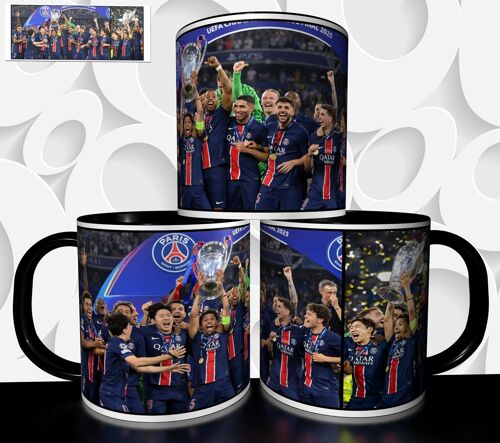Mug Tasse À Café - Psg Ligue Des Champions 2025 4962