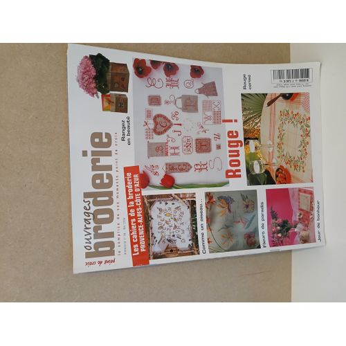 Ouvrages Broderie N58 Mai 2004 Rouge - Revues Point De Croix Magazine