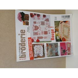 Ouvrages Broderie N58 Mai 2004 Rouge - Revues Point De Croix Magazine
